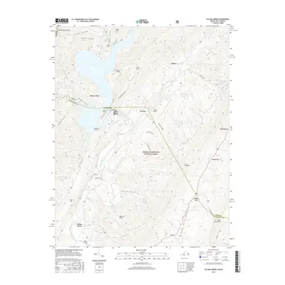2016 Map of Falling Spring, 2016 Print