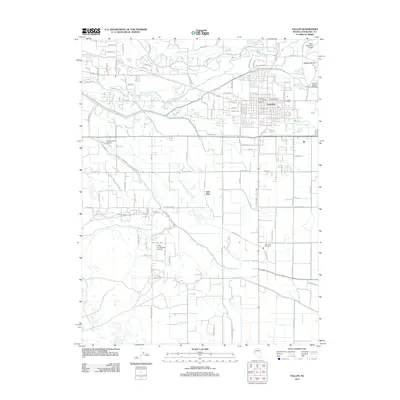 2011 Map of Fallon, 2011 Print