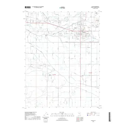 2018 Map of Fallon, 2018 Print