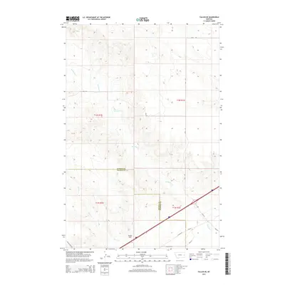 2014 Map of Fallon NE, 2014 Print
