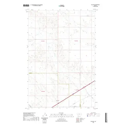 2020 Map of Fallon NE, 2020 Print