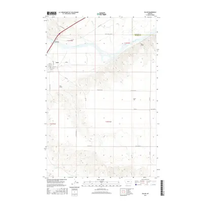 2017 Map of Fallon, 2017 Print