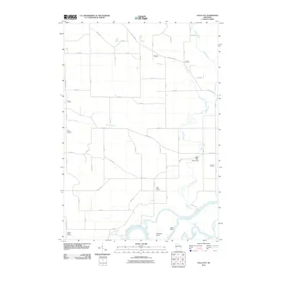 2010 Map of Falls City, 2010 Print