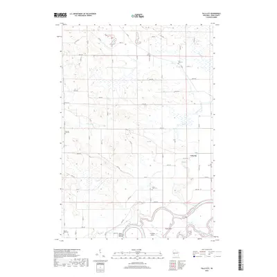 2018 Map of Falls City, 2018 Print