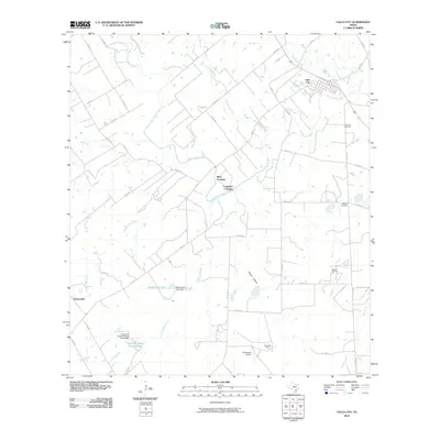 2010 Map of Falls City, 2010 Print