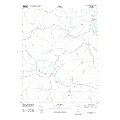 2010 Map of Falls of Rough, 2010 Print