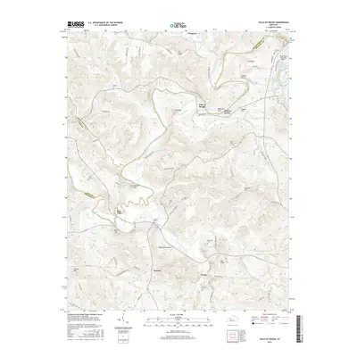 2016 Map of Falls of Rough, 2016 Print