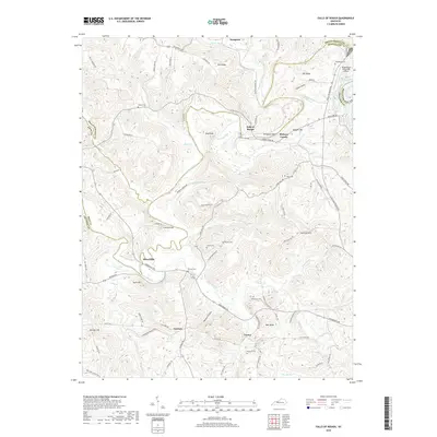 2019 Map of Falls of Rough, 2019 Print