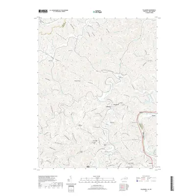 2019 Map of Fallsburg, 2019 Print