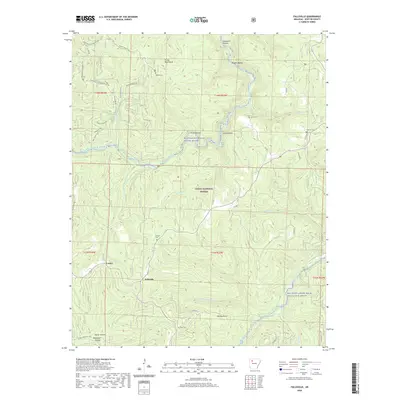 2020 Map of Fallsville, 2020 Print