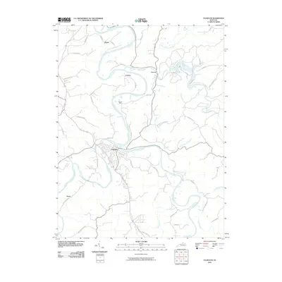 2010 Map of Falmouth, 2010 Print
