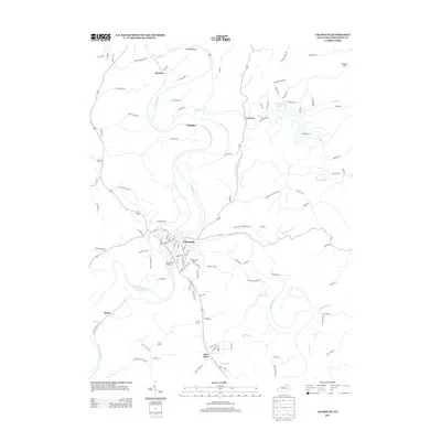 2013 Map of Falmouth, 2013 Print