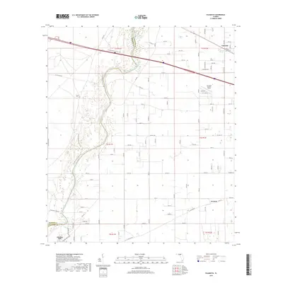 2018 Map of Falmouth, 2018 Print