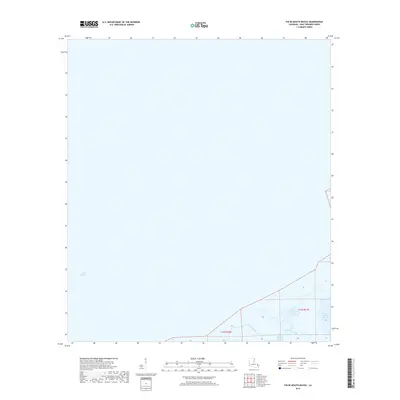 2018 Map of False Mouth Bayou, 2018 Print