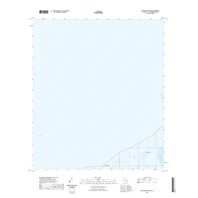 2020 Map of False Mouth Bayou, 2020 Print