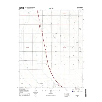 2015 Map of Famoso, 2015 Print