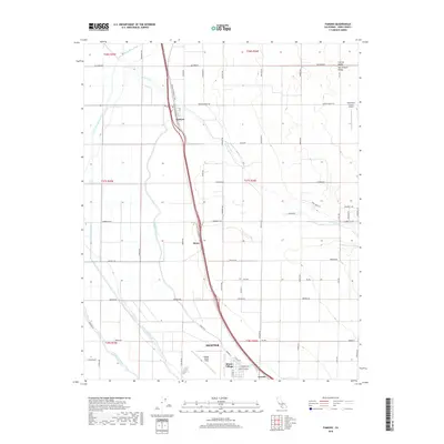 2018 Map of Famoso, 2018 Print