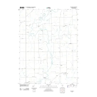 2012 Map of Fancher, 2012 Print