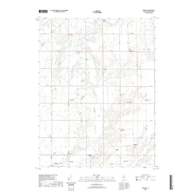 2018 Map of Fancher, 2018 Print