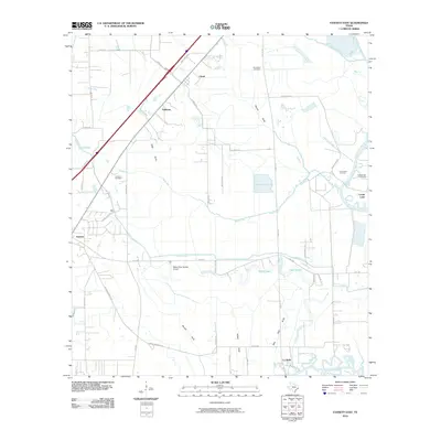 2010 Map of Fannett East, 2010 Print