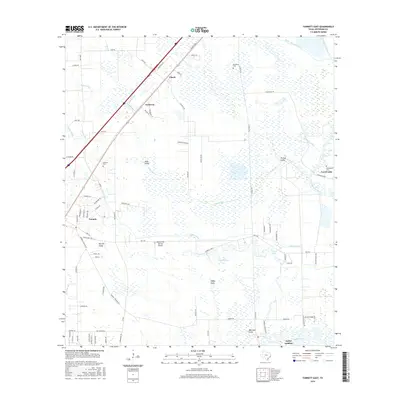 2016 Map of Fannett East, 2016 Print