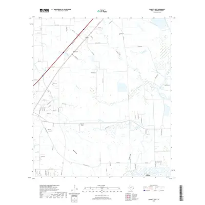 2019 Map of Fannett East, 2019 Print