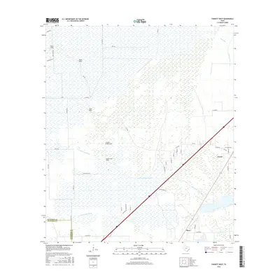 2016 Map of Fannett West, 2016 Print