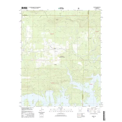 2017 Map of Fannie, 2017 Print