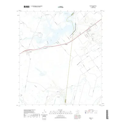 2019 Map of Fannin, 2019 Print
