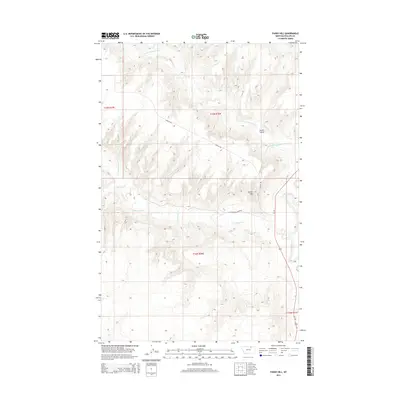 2014 Map of Fanny Hill, 2014 Print