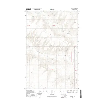 2017 Map of Fanny Hill, 2017 Print