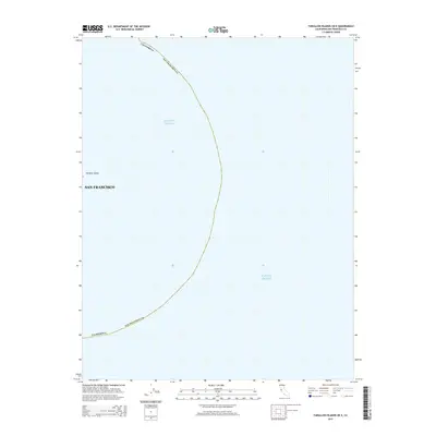 2015 Map of Farallon Islands OE E, 2015 Print