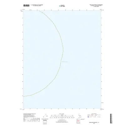 2018 Map of Farallon Islands OE E, 2018 Print