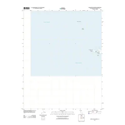 2012 Map of Farallon Islands, 2012 Print