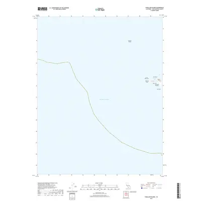 2018 Map of Farallon Islands, 2018 Print