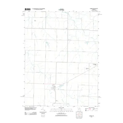 2012 Map of Farber, 2012 Print