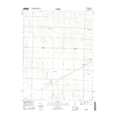 2015 Map of Farber, 2015 Print