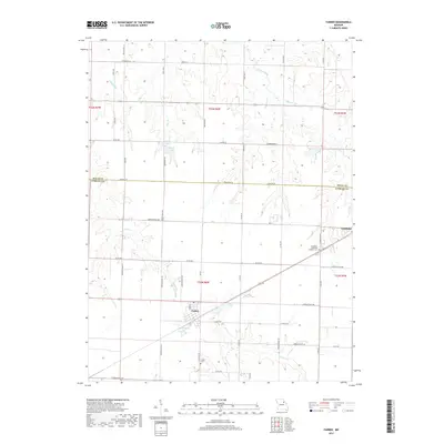 2017 Map of Farber, 2017 Print