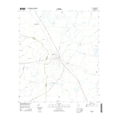 2014 Map of Fargo, 2014 Print