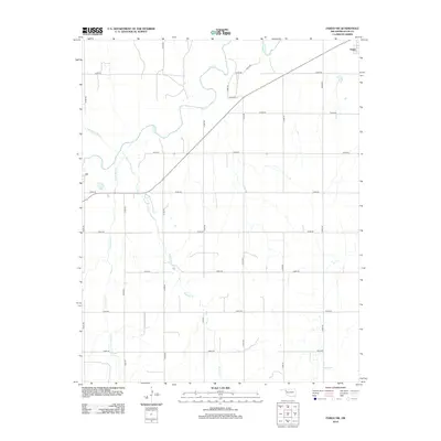 2012 Map of Fargo SW, 2012 Print