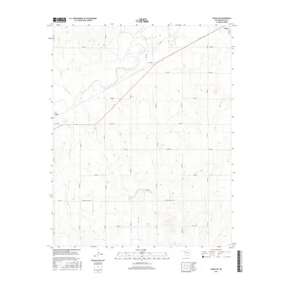 2016 Map of Fargo SW, 2016 Print