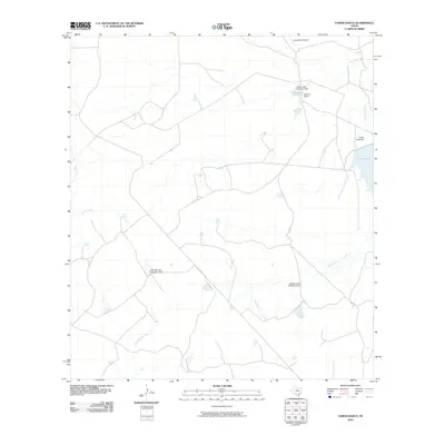 2010 Map of Farias Ranch, 2010 Print