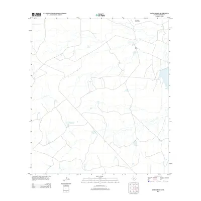 2012 Map of Farias Ranch, 2012 Print