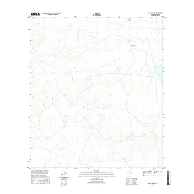 2016 Map of Farias Ranch, 2016 Print