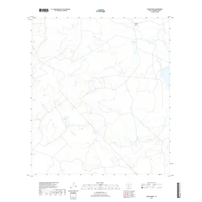 2019 Map of Farias Ranch, 2019 Print
