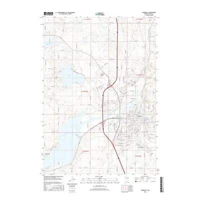 2016 Map of Faribault, 2016 Print