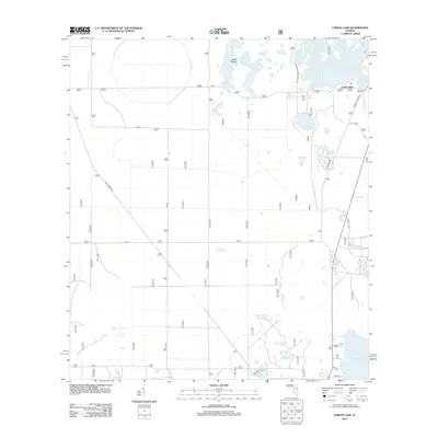 2012 Map of Farles Lake, 2012 Print