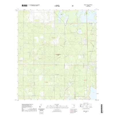 2021 Map of Farles Lake, 2021 Print