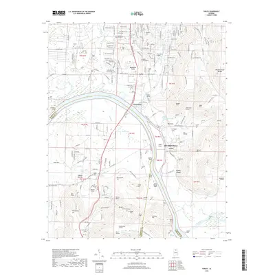 2018 Map of Farley, 2018 Print