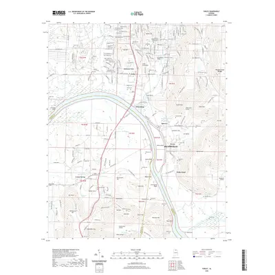 2020 Map of Farley, 2020 Print